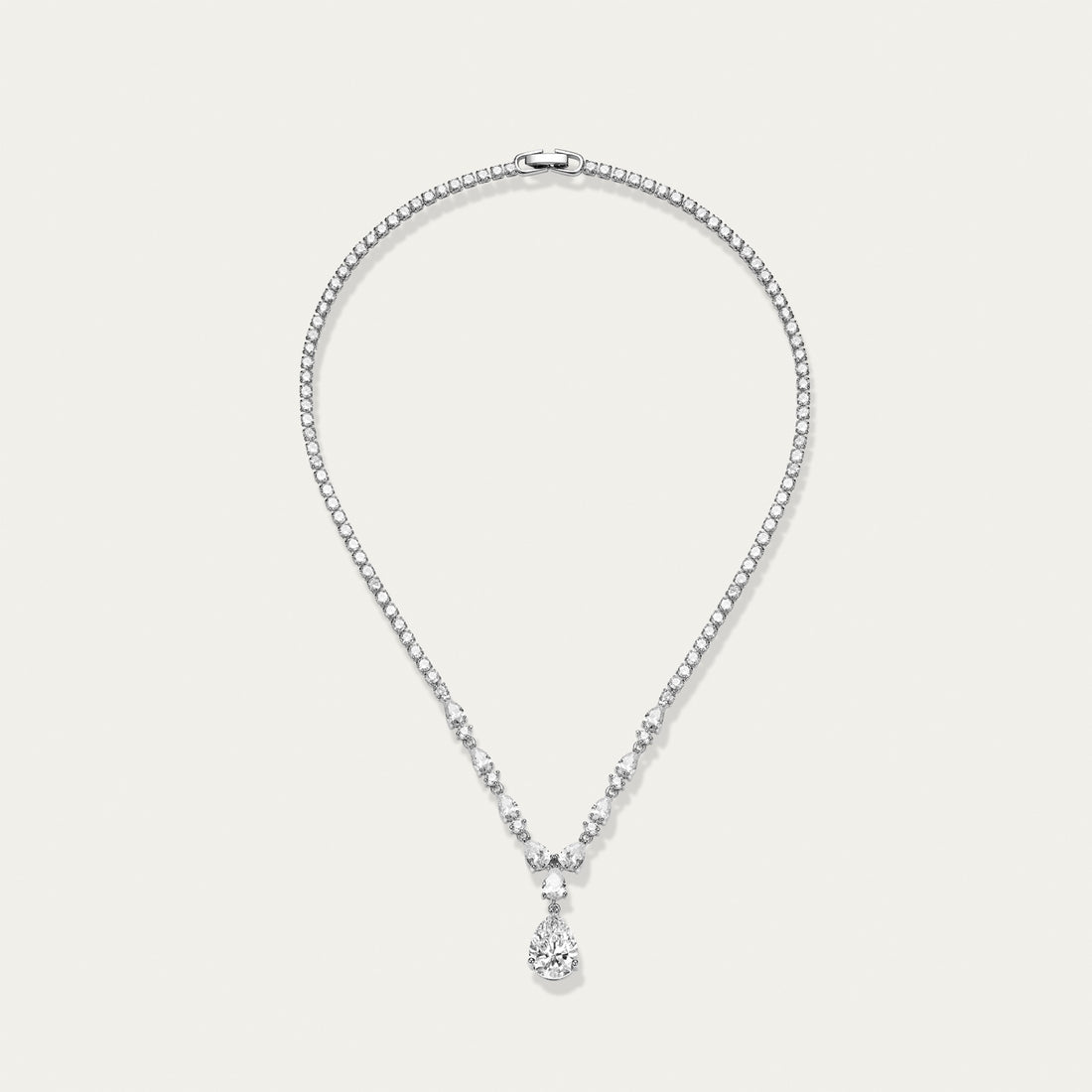 Diamond Solitaire Pendant Necklace