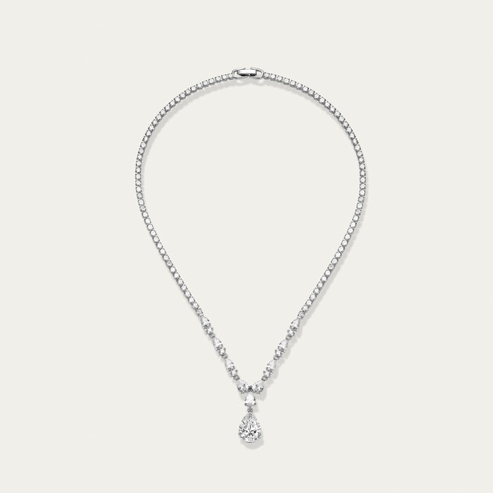 Diamond Solitaire Pendant Necklace