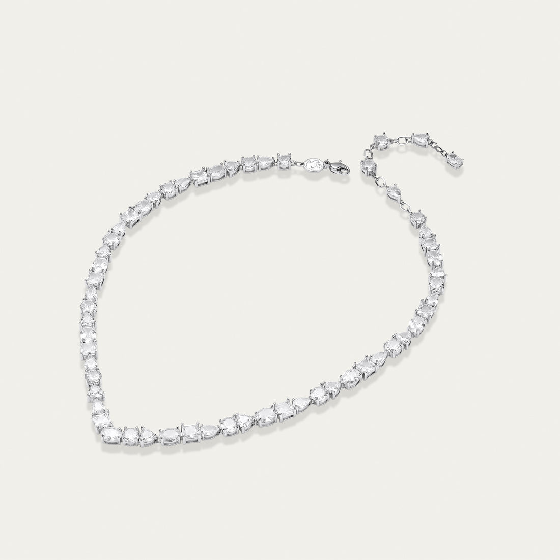 Diamond Graduated Necklace, Pear Cut