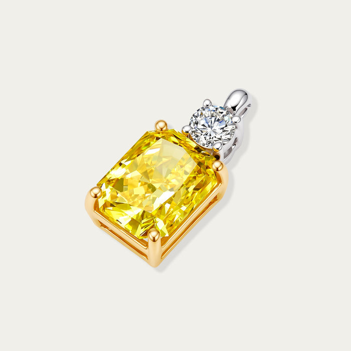 Radiant Cut Diamond Pendant