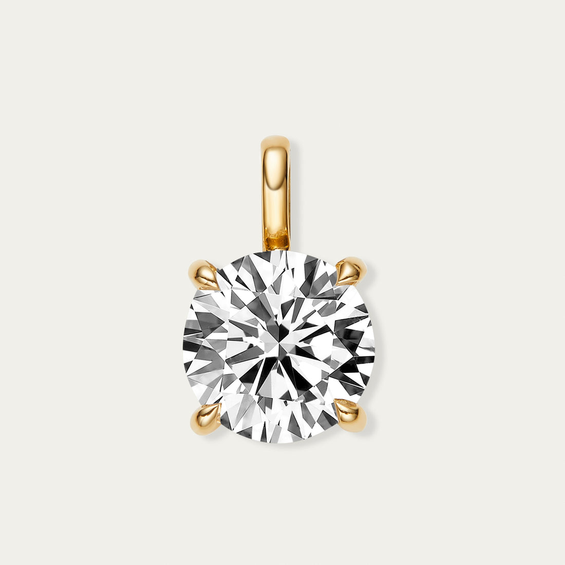 Round Brilliant Diamond Pendant