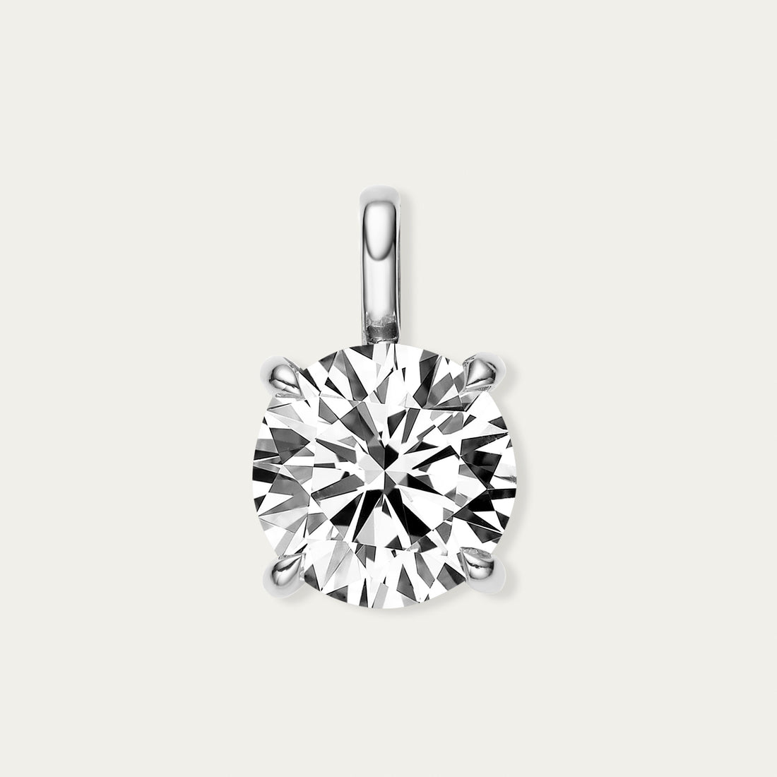 Round Brilliant Diamond Pendant