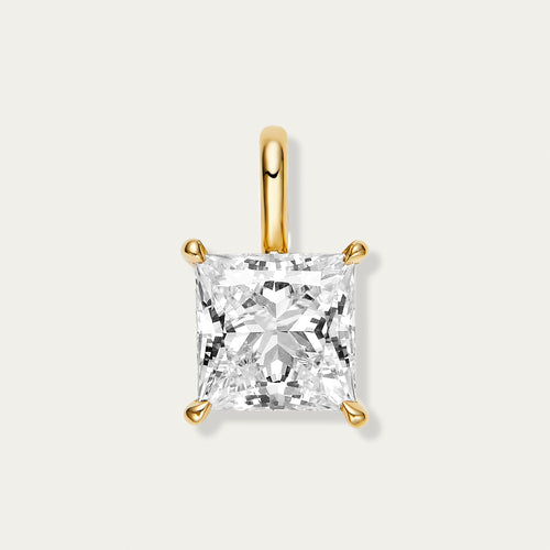 Princess Cut Diamond Pendant