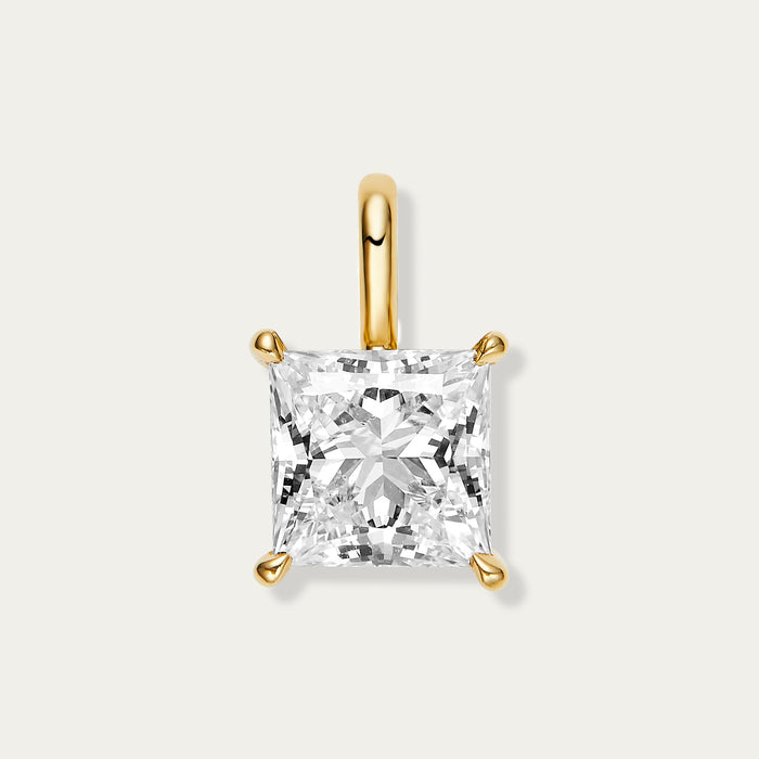 Princess Cut Diamond Pendant