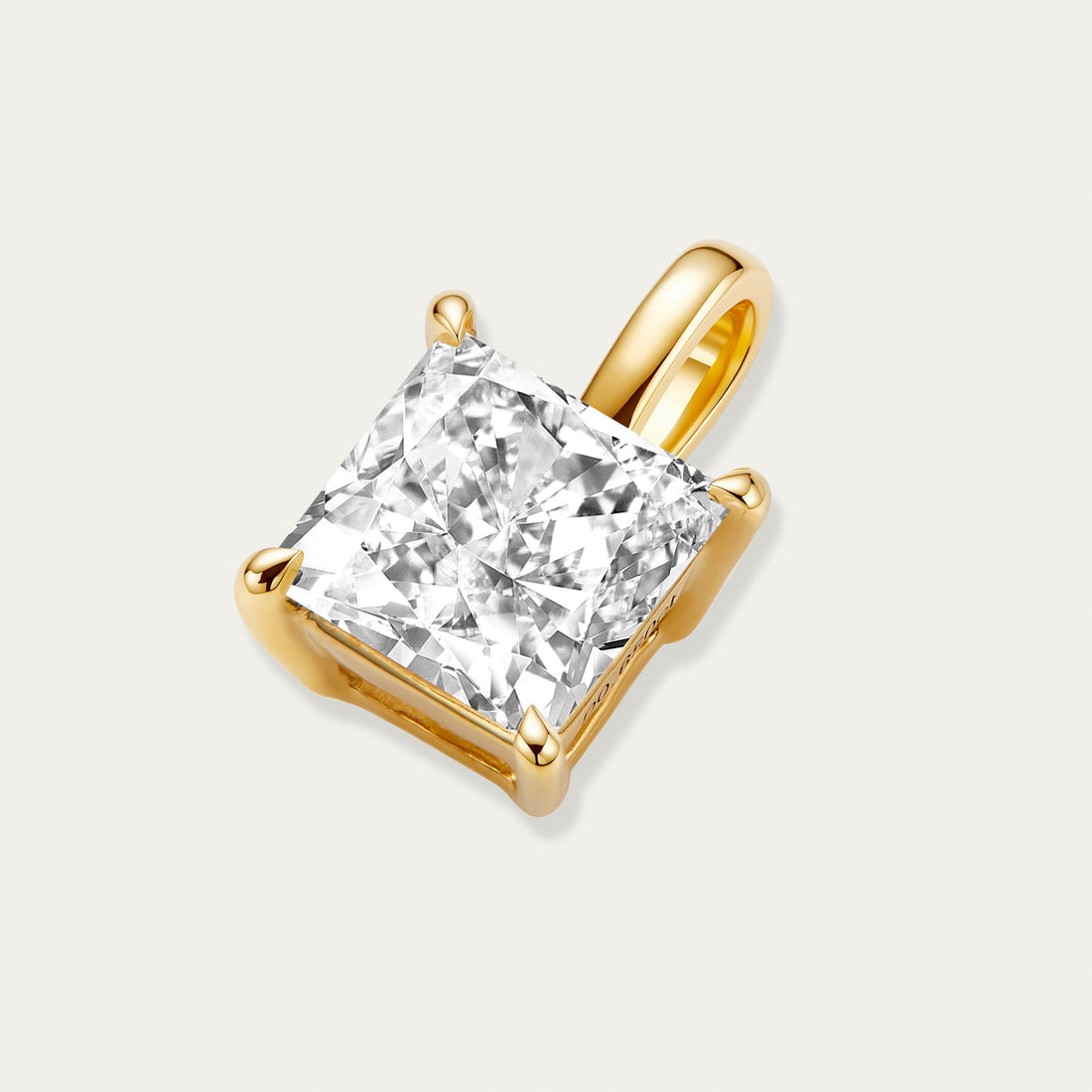 Princess Cut Diamond Pendant