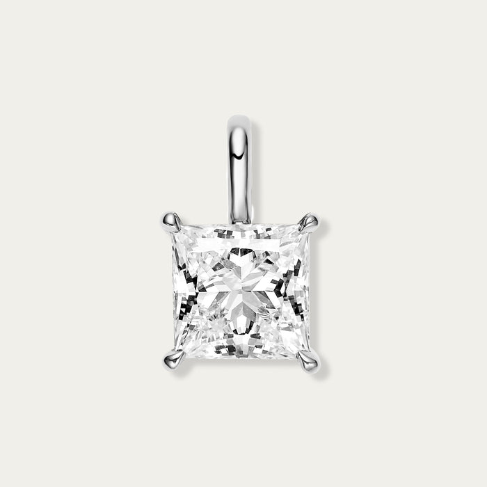 Princess Cut Diamond Pendant