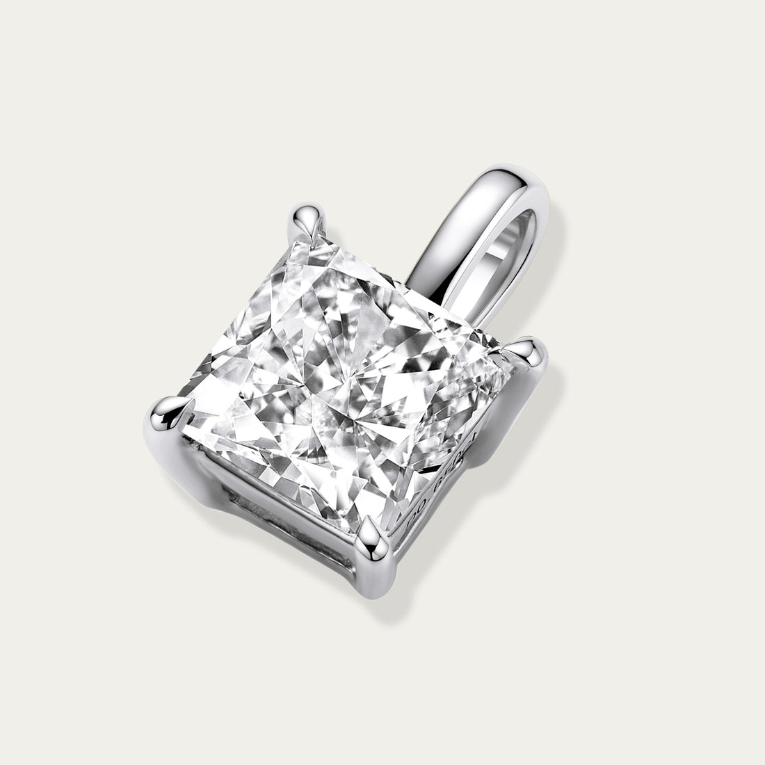 Princess Cut Diamond Pendant