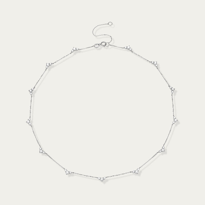 Round Brilliant Diamond Necklace