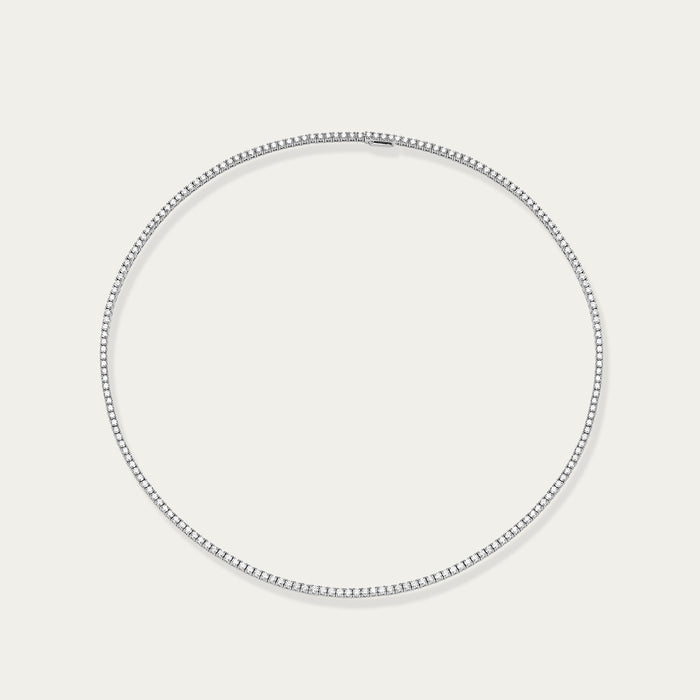 Round Brilliant Diamond Necklace