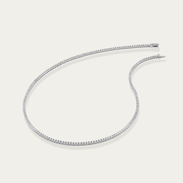 Round Brilliant Diamond Necklace