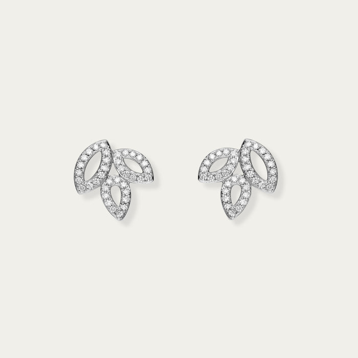 Round Brilliant Diamond Earrings