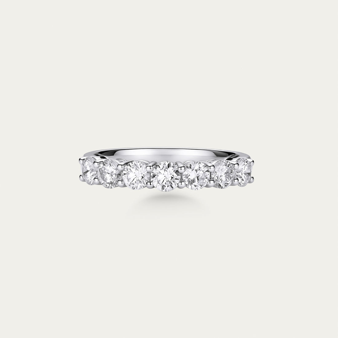 Round brilliant lab-grown diamond ring in 18k yellow gold — 1.73ct, D-F color, VS-VVS clarity
