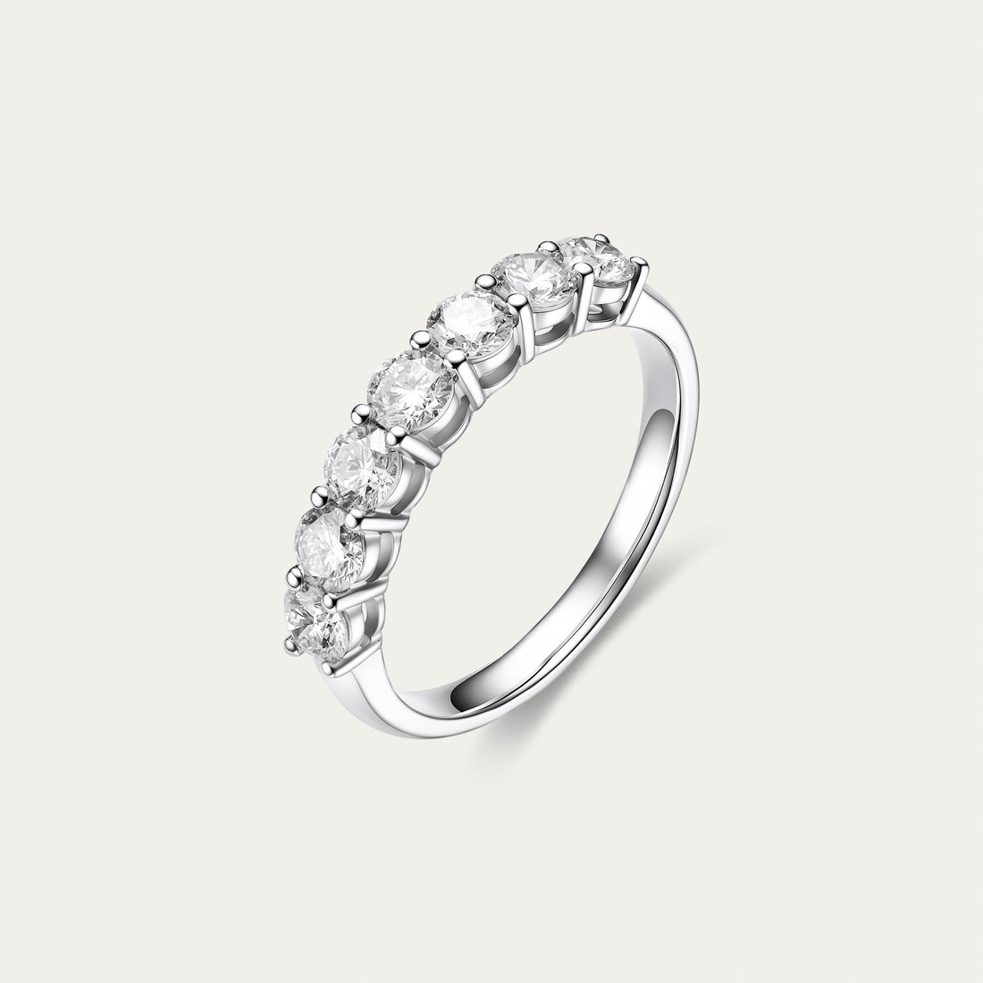 Round brilliant lab-grown diamond ring in 18k yellow gold — 1.73ct, D-F color, VS-VVS clarity, additional view
