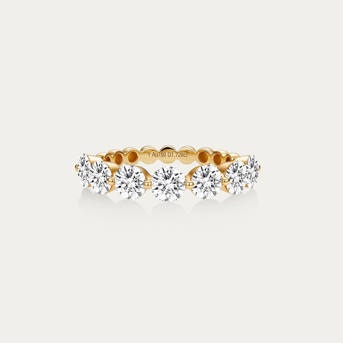 Lab-grown diamond ring — 1.15ct, D-F color, VS-VVS clarity